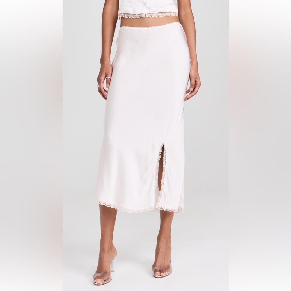 NWT GUIZIO Kahli Midi Skirt